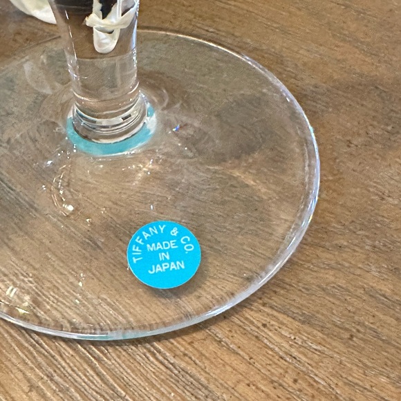 Tiffany & Co. Crystal champagne Flutes with Box - Picture 4 of 14